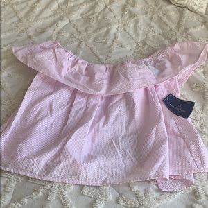 Lauren James Seer Sucker Top